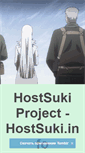 Mobile Screenshot of hostsuki.info